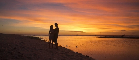 Sunset on Lady Elliot Island